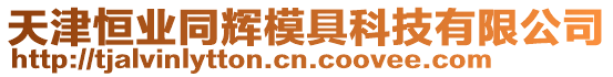 天津恒業(yè)同輝模具科技有限公司