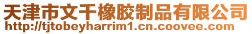 天津市文千橡膠制品有限公司