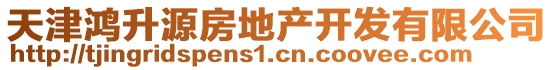 天津鴻升源房地產開發有限公司