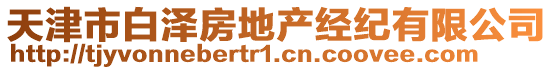 天津市白澤房地產(chǎn)經(jīng)紀(jì)有限公司