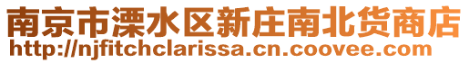 南京市溧水區(qū)新莊南北貨商店