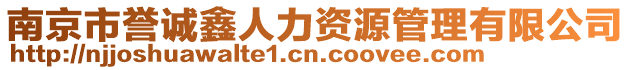 南京市譽誠鑫人力資源管理有限公司