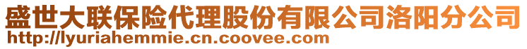 盛世大聯(lián)保險(xiǎn)代理股份有限公司洛陽(yáng)分公司