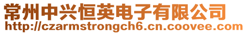 常州中興恒英電子有限公司