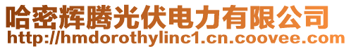 哈密輝騰光伏電力有限公司
