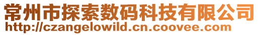 常州市探索數(shù)碼科技有限公司