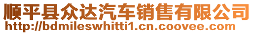 順平縣眾達(dá)汽車銷售有限公司