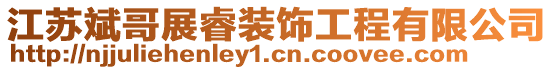 江蘇斌哥展睿裝飾工程有限公司