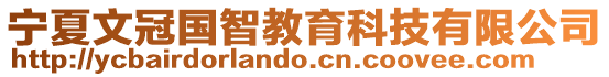 寧夏文冠國智教育科技有限公司