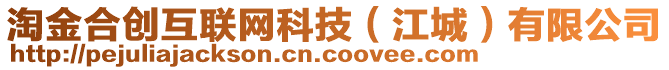 淘金合創(chuàng)互聯(lián)網(wǎng)科技（江城）有限公司