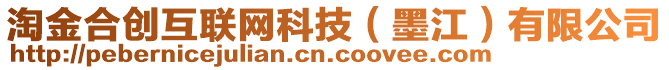 淘金合創(chuàng)互聯(lián)網(wǎng)科技（墨江）有限公司