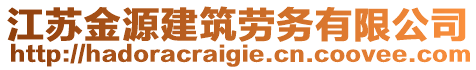 江蘇金源建筑勞務(wù)有限公司