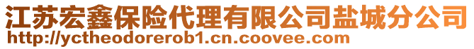 江蘇宏鑫保險代理有限公司鹽城分公司