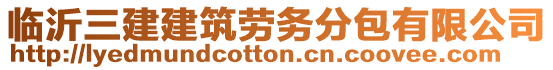 臨沂三建建筑勞務(wù)分包有限公司