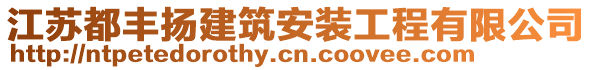 江蘇都豐揚(yáng)建筑安裝工程有限公司