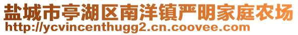 鹽城市亭湖區南洋鎮嚴明家庭農場