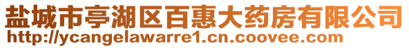 鹽城市亭湖區(qū)百惠大藥房有限公司