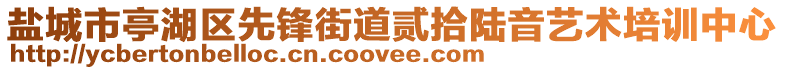 鹽城市亭湖區(qū)先鋒街道貳拾陸音藝術(shù)培訓(xùn)中心