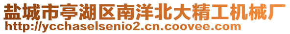 鹽城市亭湖區(qū)南洋北大精工機(jī)械廠(chǎng)
