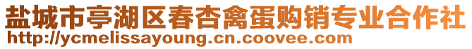 鹽城市亭湖區(qū)春杏禽蛋購銷專業(yè)合作社