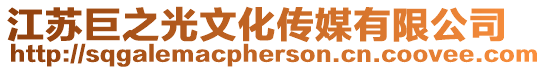 江蘇巨之光文化傳媒有限公司