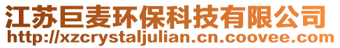 江蘇巨麥環(huán)保科技有限公司