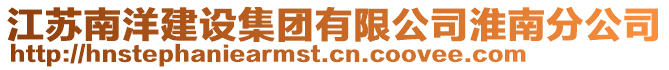 江蘇南洋建設(shè)集團(tuán)有限公司淮南分公司