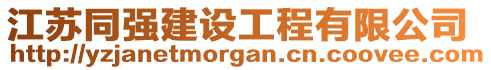 江蘇同強建設(shè)工程有限公司