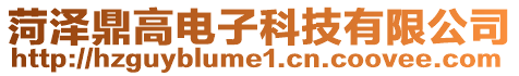 菏澤鼎高電子科技有限公司