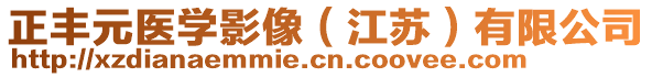 正豐元醫(yī)學(xué)影像（江蘇）有限公司