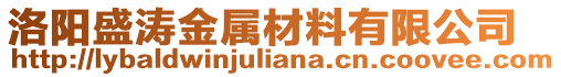 洛陽盛濤金屬材料有限公司