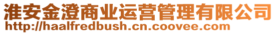 淮安金澄商業(yè)運(yùn)營(yíng)管理有限公司