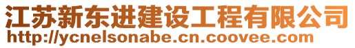 江蘇新東進建設工程有限公司