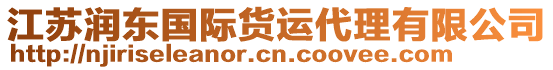 江蘇潤東國際貨運代理有限公司