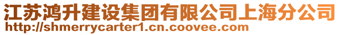 江蘇鴻升建設(shè)集團(tuán)有限公司上海分公司