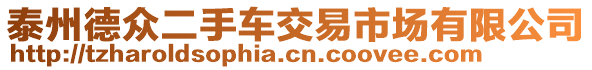 泰州德眾二手車交易市場有限公司