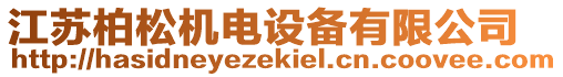 江蘇柏松機(jī)電設(shè)備有限公司