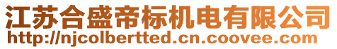 江蘇合盛帝標(biāo)機(jī)電有限公司