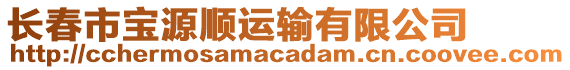 長春市寶源順運(yùn)輸有限公司