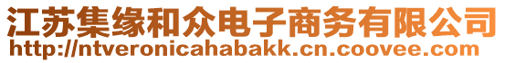 江蘇集緣和眾電子商務(wù)有限公司