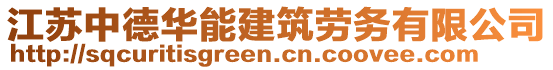 江蘇中德華能建筑勞務(wù)有限公司