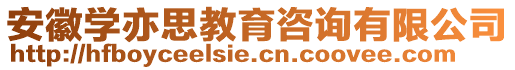 安徽學亦思教育咨詢有限公司