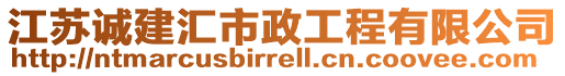 江蘇誠建匯市政工程有限公司