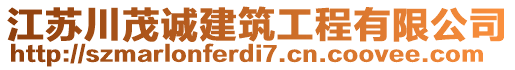 江蘇川茂誠建筑工程有限公司