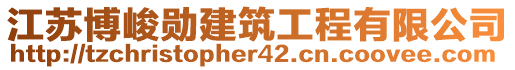 江苏博峻勋建筑工程有限公司