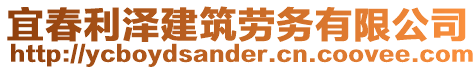 宜春利泽建筑劳务有限公司