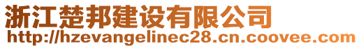 浙江楚邦建設有限公司