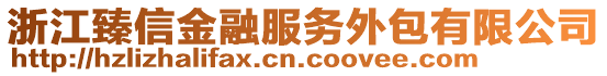 浙江臻信金融服務(wù)外包有限公司