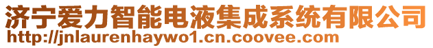 濟(jì)寧愛(ài)力智能電液集成系統(tǒng)有限公司