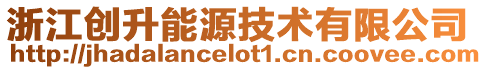 浙江創(chuàng)升能源技術(shù)有限公司